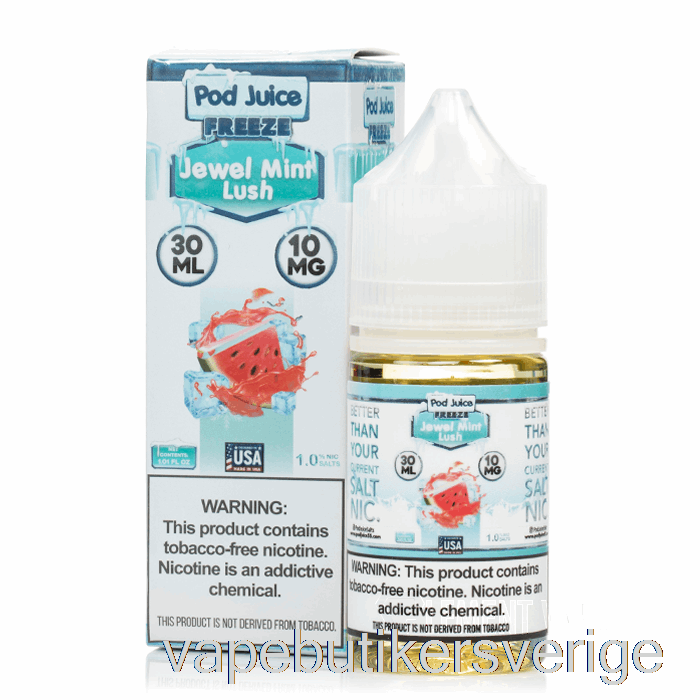 Vape Sverige Freeze Jewel Mint Lush - Pod Juice - 30ml 35mg